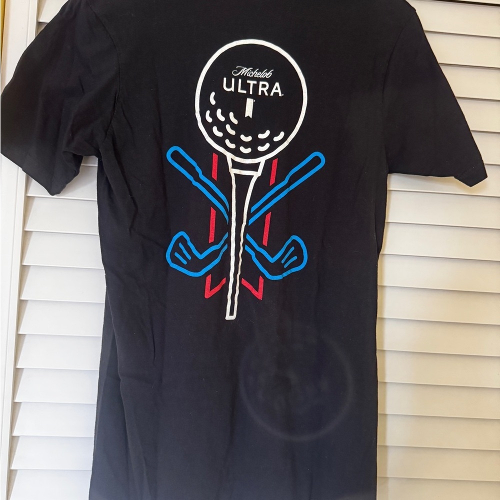 Michelob Ultra Black Golf Graphic Tee